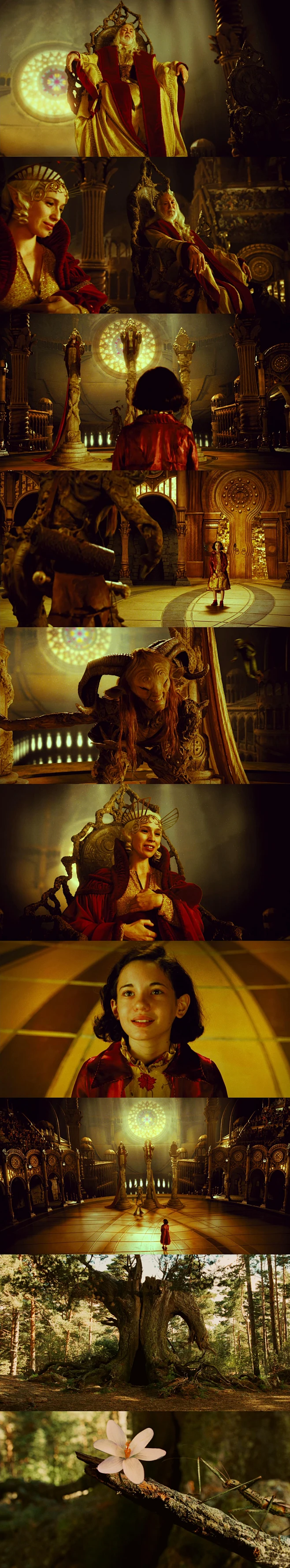 【潘神的迷宫 El laberinto del fauno (2006)】27 伊万娜·巴克罗 Ivana Baquero #电影场景 ...
