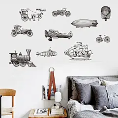 床头贴房间布置墙面墙壁壁纸温馨墙纸自粘卧室装饰背景墙贴纸贴画