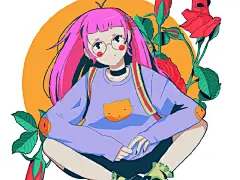 漫画风格人物插画丨by Mercedes Bazan ​​​​