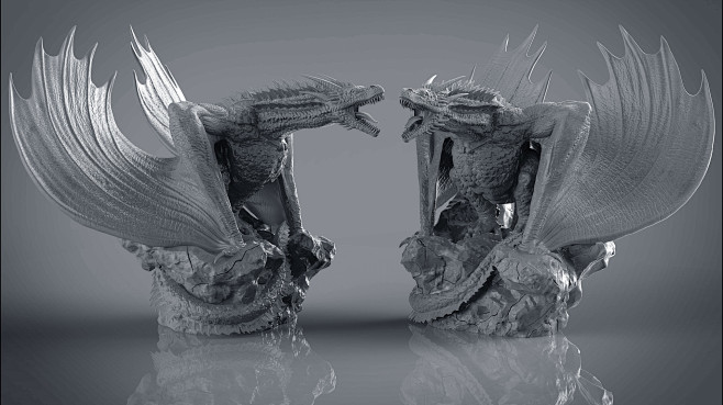 Dragon - 3D printing...