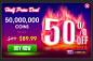 Slotsfarm/Jackpot Giant In-game Promo Materials and etc : Slotsfarm and Jackpot Giant Casino - web and mobile applications with various types of games, mostly consisting from casino slots.