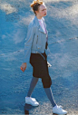 少女的粉与蓝 . from cluel magazine