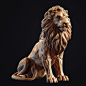 sculpture Lion Sculpture 3d print model | CGTrader