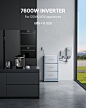 Amazon.com: BLUETTI 家用储能系统 EP800&2 B500 扩展电池,带 7600W 逆变器,9.9KWh LiFePO4 备用电池,120V/240V 双电压模块化电源系统,适用于家庭备份,离网 紧急情况 : 庭院、草坪和园艺