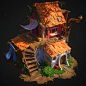 Stylized House, John Teodoro : This is a personal project that I've been working on for the past couple of months during my spare time.  
I haven't done any stylized related art before and this was a great exercise to expand my knowledge. Learned a lot an