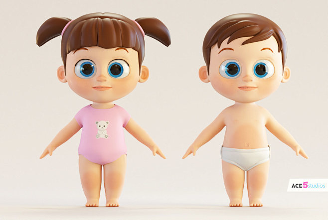 C 4 D Baby projects ...