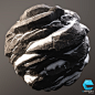 Snowy Rock, Enrico Tammekänd : Snowy Rock texture done 100% in Substance Designer.