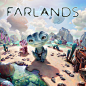 Farlands, John Wallin Liberto : This is a cover illustration for a VR experience called Farlands which ships with the oculus rift.

It's based on a bunch of models and environments made by my talented colleagues , and the logo is designed by my art direct