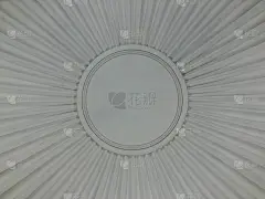 石膏墙,圆,白色