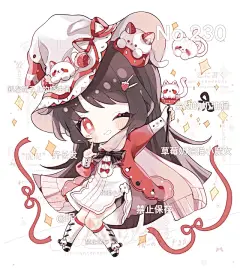 「叁伍O已」草莓奶油猫小魔女 - 小红书