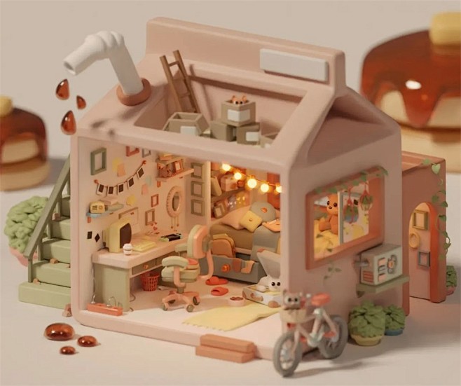 Blender 制作2.5D 等距插画灵...