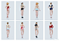 PAMEO POSE Swim Apparel SS 2015｜复古少女の泳衣，可爱到飞起！