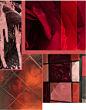 在2019/20秋冬更趋血腥和原始。欧泊火红色颇为醒目，而玛瑙红和曜石黑则保持优雅。静谧的喜玛拉雅盐粉色与鲜艳色调形成视觉平衡。