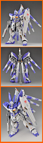 1/100 rx-93-v2 hi-v 海牛 ver KA 涂装完成品 - 高达|科幻模型 - 小T