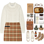 A fashion look from September 2015 featuring open-knit sweater, Tory Burch and h&m shoes. Browse and shop related looks.