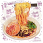 美食插画