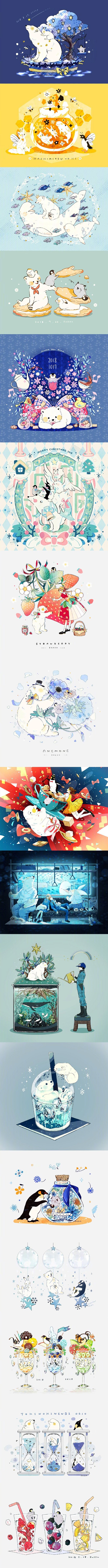 超治愈的小清新

插画师:Sassa ​...