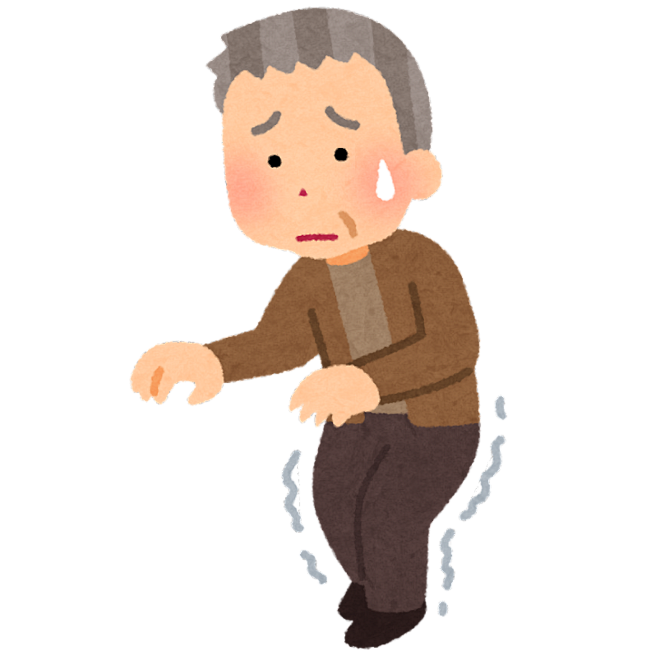 受伤的 气喘吁吁的 劳累的老年人 老人 疲劳 身体虚弱 卡通 插画 免扣 素材 手绘 pn6