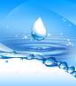 节水公益广告背景 蓝色 背景 设计图片 免费下载 页面网页 平面电商 创意素材