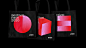 Creativity digital festival path talks branding  identity logo red visual identity