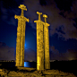 Giant Sword monument in Norway called Sverd i fjell (1)