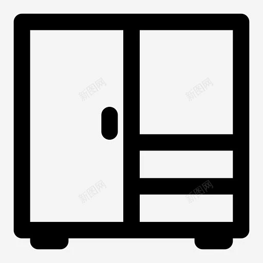 衣柜橱柜箱子 标志 UI图标 设计图片 免费下载 页面网页 平面电商 创意素材-花瓣网