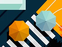 Material Design Illustration Series - Noon
