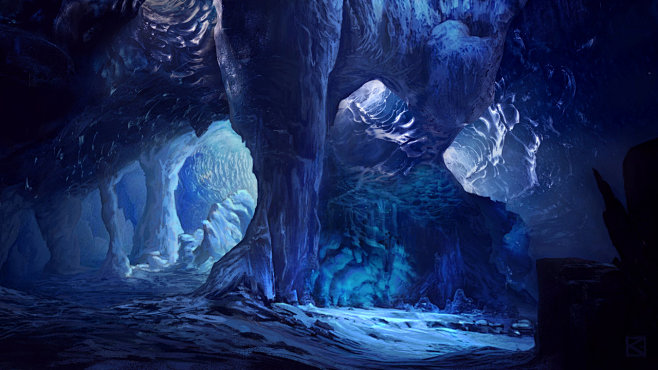 Glacier Cave by Apol...