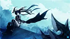 黑岩射手 榆林ACG 高清壁纸 black_rock_shooter 