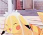 #GIF#皮卡丘~皮卡皮卡~ ​​​​