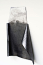 Despina Flessa, Folding landscape, graphite print and graphite on paper, 49 x 32 cm, 2015. Photo by Costas Christou.