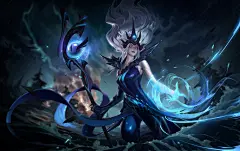 暴风女神 迦娜Janna_TempestSkin_WR_HD 画师：jojo-so