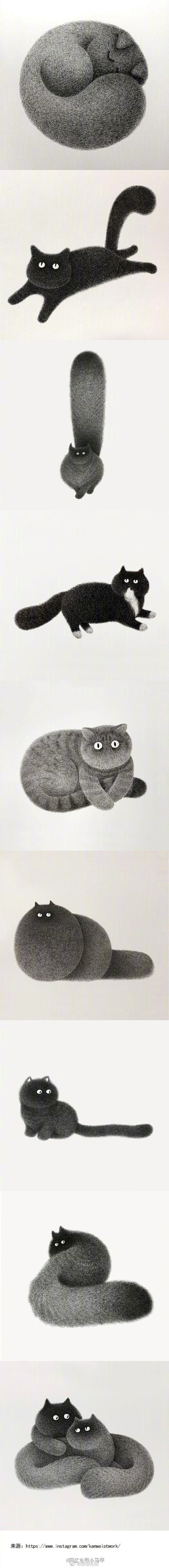 绘画 画家Kamwei Fong用针管...