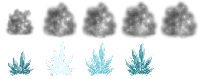 手游技能特效ui光效序列帧游戏美术资源q版png帧动画素材1468