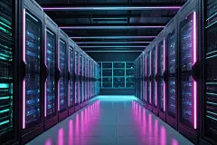 电讯设备室内数据中心科技摄影图片