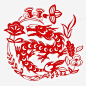 剪纸龙_百度图片搜索