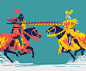 The Knight's game-book : Hey there, long time no see, I've been working like a maniac this past month on this Book, which is a documentary game book about the middle age. It is coming out in September in every good book-store. 