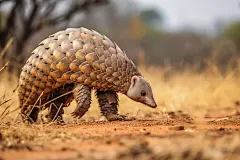 拒绝野味保护特化物种穿山甲