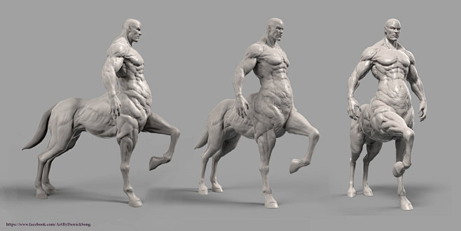 Centaur zbrush sculp...