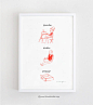 Drawer Art print by ilovedoodle on Etsy