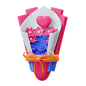 Flower Bouquet 3D Illustration