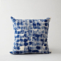 HAND PRINTED BLOCK PILLOW