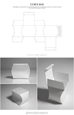 果冻妹V采集到设计素材✘包装盒/模切图/刀模图