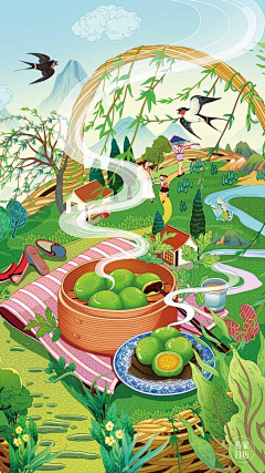 不二狗、采集到插画