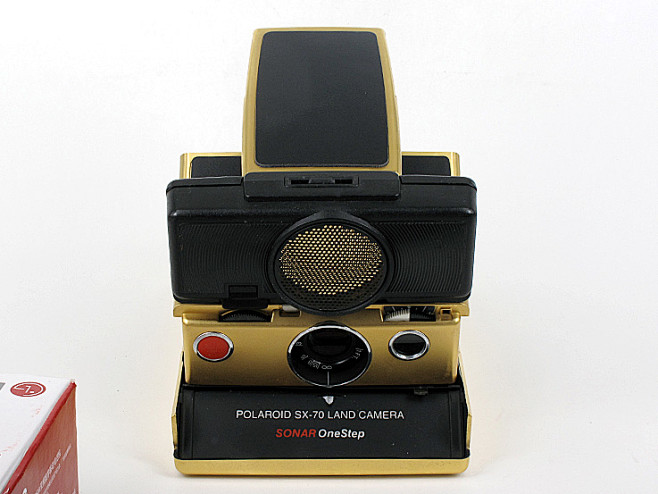  Polaroid SX-70 24K镀...