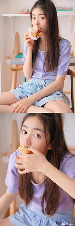 自言自语自相爱采集到美女