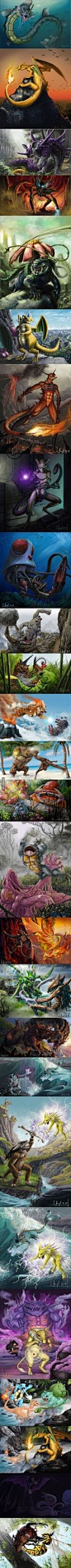 Probably one of the coolest realistic Pokemon albums I&#;39ve seen. ( by Simon Gangl )