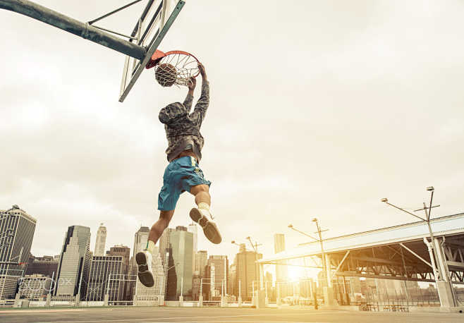 Basketball street pl...