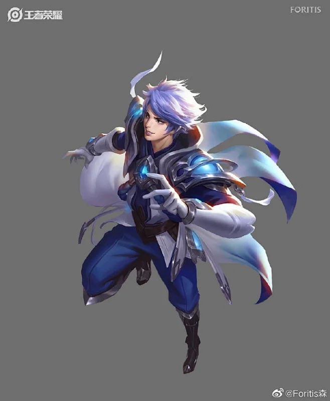 老婆画的 王者荣耀稷下暑期KV系列的诸葛亮和庄周 Agency:UIDWORKS 有幸参与~ @王者荣耀 #王者荣耀诸葛亮# #王者荣耀庄周 ...