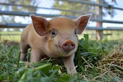 生态土猪家禽家畜图片